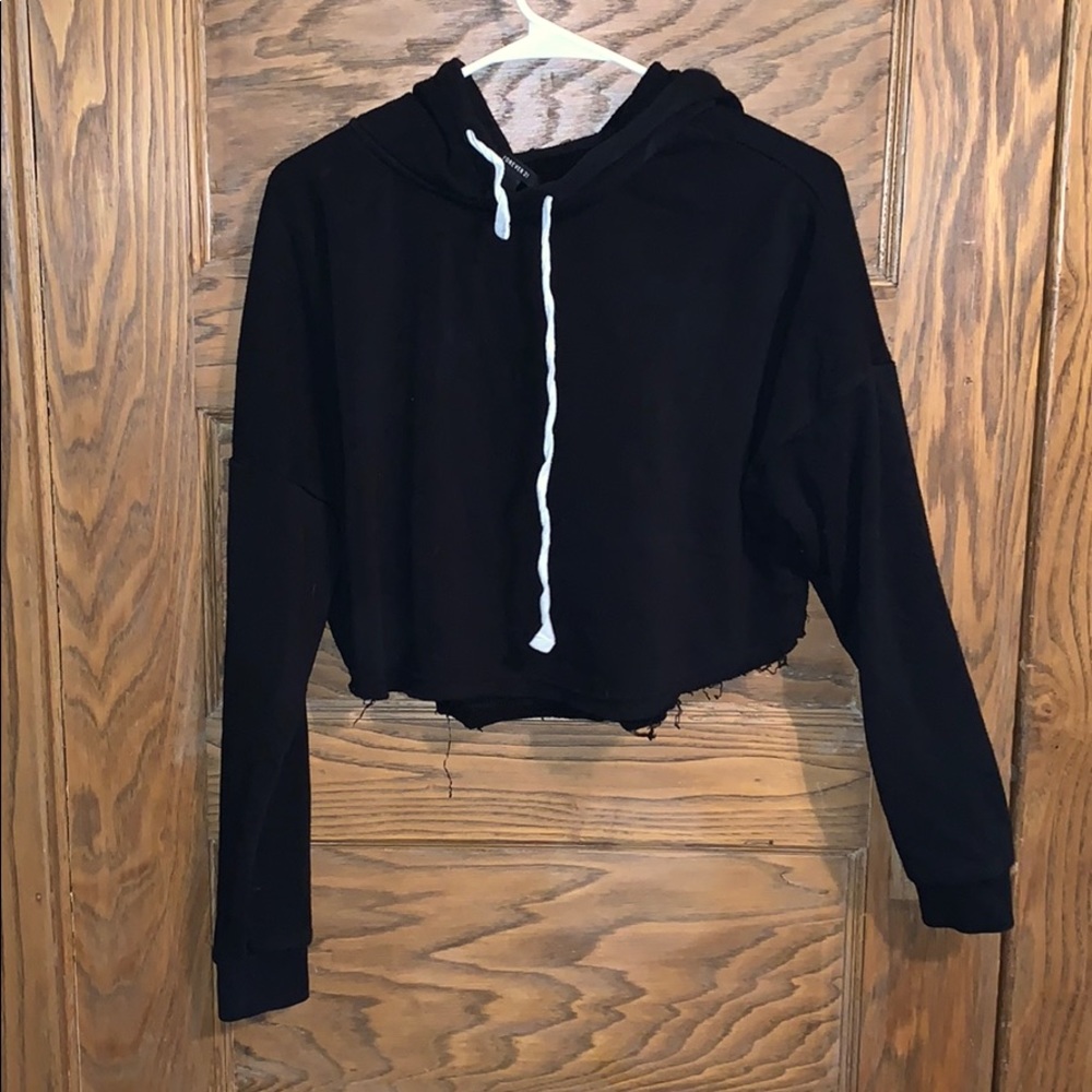 Crop Hoodie Top